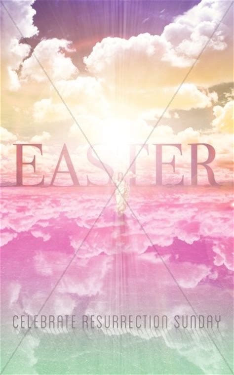 Church Bulletin for Easter | Sharefaith Media