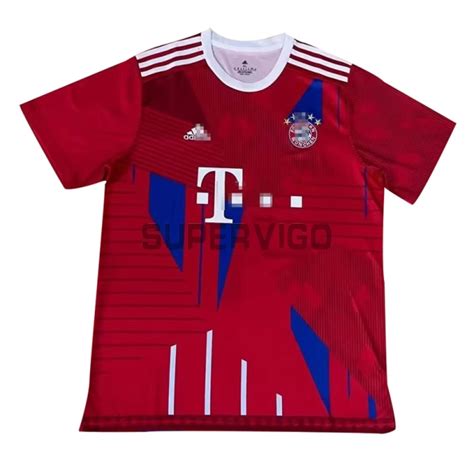 Camiseta Bayern Múnich 2022 2023 Rojo Supervigo