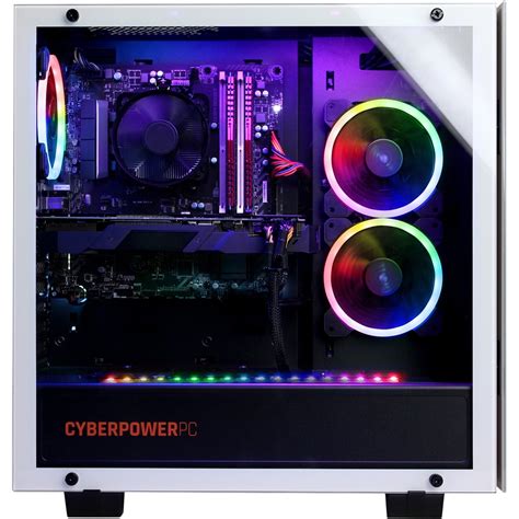 Best Buy Cyberpowerpc Gaming Desktop Amd Ryzen 5 3600 16gb Memory Nvidia Geforce Gtx 1660 500gb