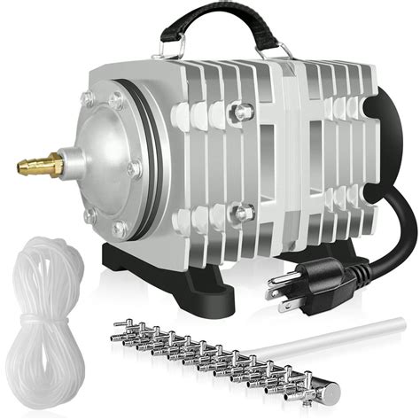 Simple Deluxe Commercial Air Pump 1744 Gph 120w 110lmin 12 Outlets