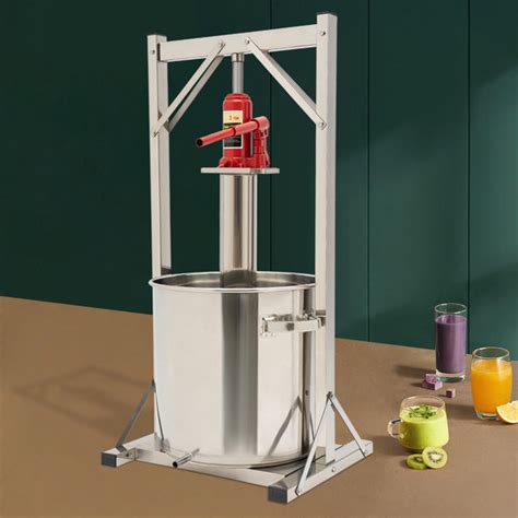 Yybusher L Stainless Steel Fruit Wine Press With Hydraulic Wayfair