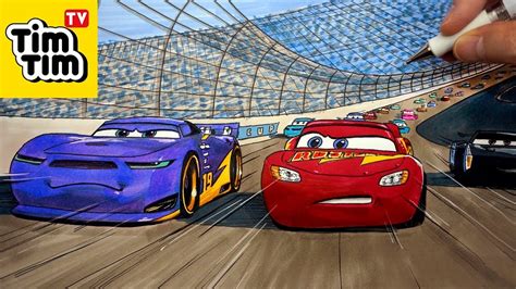 Cars Lightning Mcqueen Tekening - CARS 2 Lightning McQueen and Mater in ...