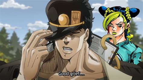 Some Jotaro Moments But With Jolyne Theme Youtube