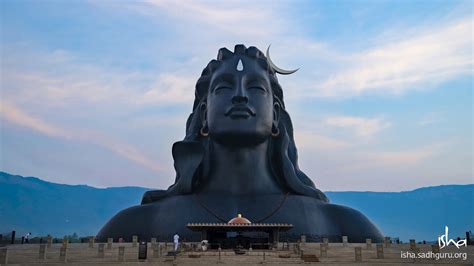 Shiva Wallpaper Of 112ft Adiyogi Statue Version - Adiyogi Shiva ...