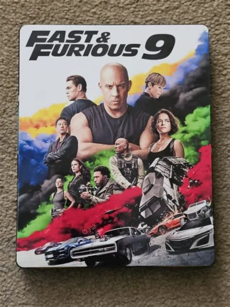 Fast And And Furious 9 4k Ultra Hd Blu Ray Steelbook With Custom