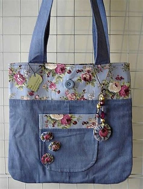 Bolsas Inusitadas Cal A Jeans Velha Como Fazer Em Casa Fabric