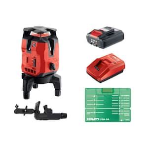 Hilti Ft Pm Mg Multi Line Green Laser With Receiver Wall Mount