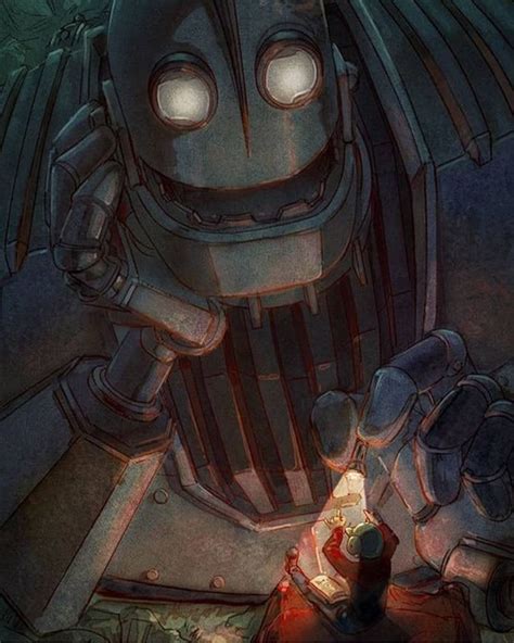 Who remembers??... THE IRON GIANT... art by Arashicat .. ... #irongiant ...