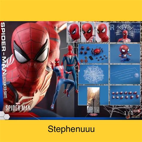 全新現貨 hottoys Hot Toys VGM 漫威蜘蛛人 Spider Man Advanced Suit 動漫電玩節會場限定 spiderman video game
