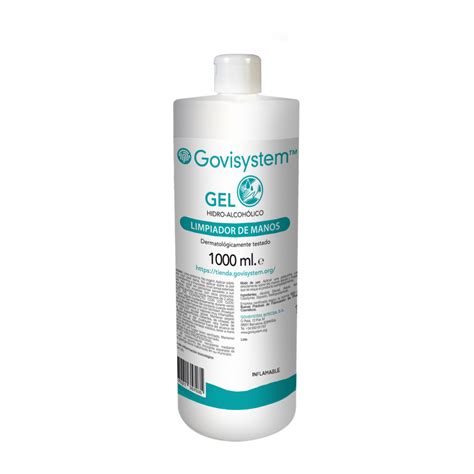 Gel hidroalcohólico 1000 ml Tienda Govisystem