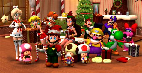 Super Mario Christmas 2 by 1KamZ on DeviantArt