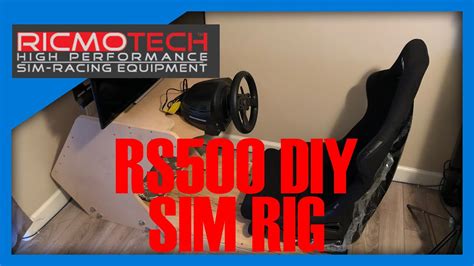 DIY Sim Rig Build Ricmotech RS500 RS1 Part 1 YouTube