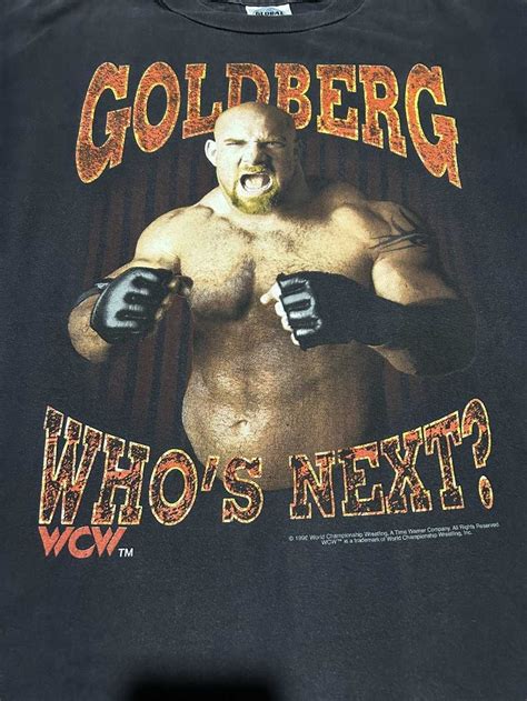 Vintage Wcw Nwo S Wcw Goldberg Whos Next Gem