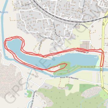 Trace Gps Lac De L Arena Itin Raire Parcours