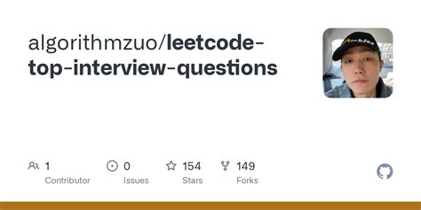 GitHub Algorithmzuo Leetcode Top Interview Questions