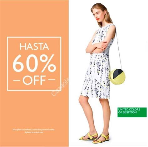 En Benetton últimas rebajas de hasta 60 de descuento