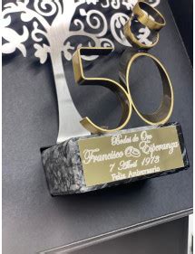 Regalo 50 Aniversario Bodas De Oro Personalizado