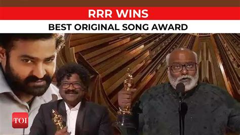 Naatu Naatu Naatu Naatu Wins Best Original Song At 2023 Oscars