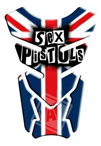 Tankpad Adesivo 3d Tanque De Moto Sex Pistols 3 Frete grátis