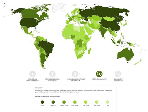 Cartographie numérique L empreinte écologique une affaire de