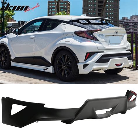 Fits Toyota Chr C Hr Aerokit Lower Rear Bumper Lip Diffuser Pp