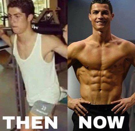 Cristiano Ronaldo before and after!