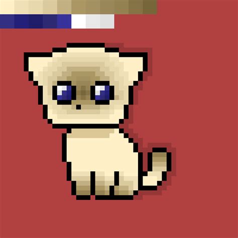 Pixilart - Siamese Cat by Kittencatkip