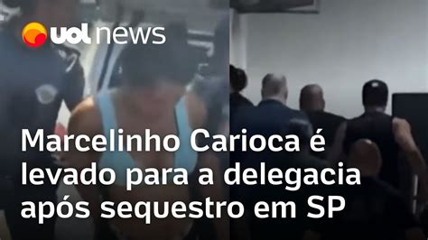 Marcelinho Carioca Levado Para A Delegacia Ap S Sequestro Em Sp