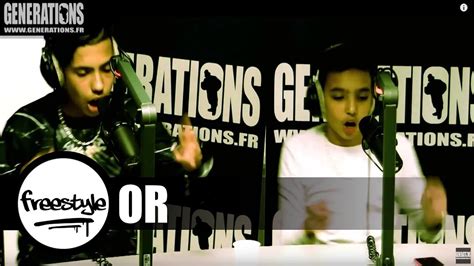 OR Freestyle Légendaire Live des studios de Generations YouTube