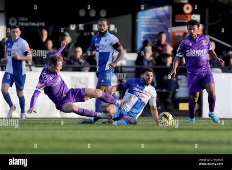 Mickey Parcell Of Enfield Town And Nathan Green Of Hornchurch During