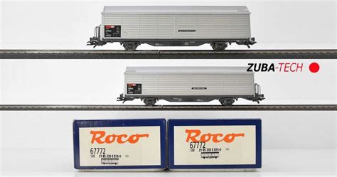 Roco 2x Schiebewandwagen Hbils SBB GS H0 Mit OVP Kaufen Auf Ricardo