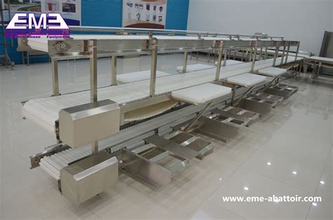 Multilayer Belt Conveyor Slaughter Transfer Line Abattoir Equipment For