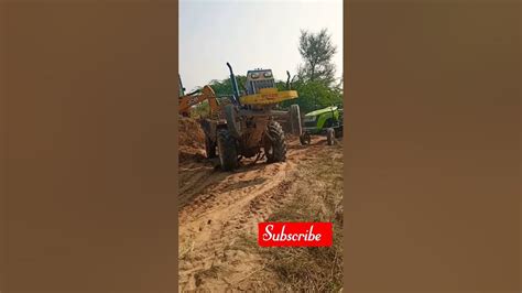 Swaraj 735fe Tractor Fullyloded Trally Moram Stucked With Trally