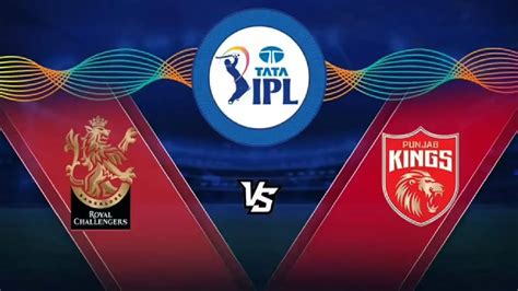 Ipl Blr Vs Pbks Match Result Punjab Kings Beat Royal