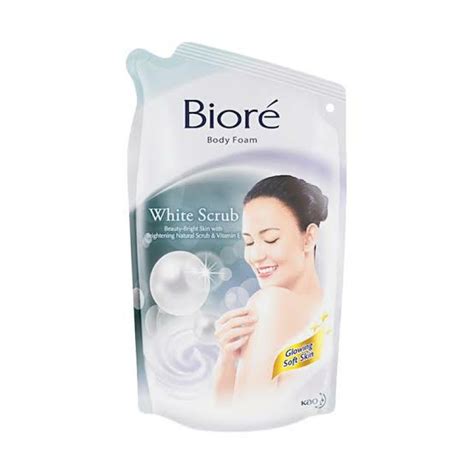 Biore Body Foam White Scrub 250 Ml Fresh Express