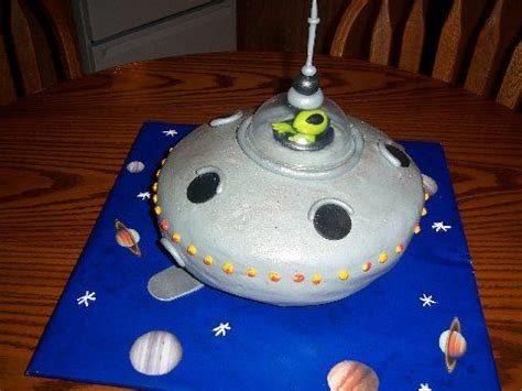 Help Making An Alien Cake - CakeCentral.com