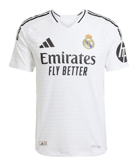 Adidas Real Madrid Auth Maglietta Home Bianco Fan Shop