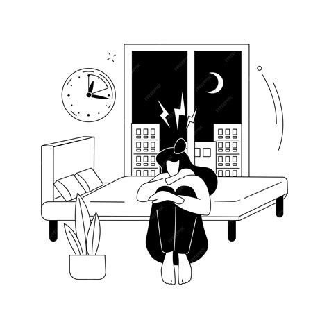 Premium Vector | Sleep behavior disorder abstract concept vector