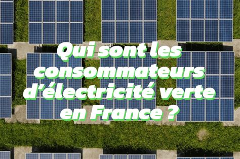 Baromètre 2022 de la consommation d électricité verte en France Qui