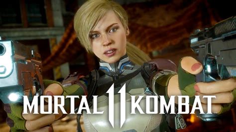 Cassie Cage Vs Sonya Mortal Kombat 11 Youtube