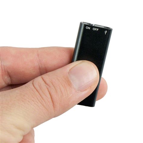 Pro Grade Micro Voice and Audio Recorder - World's Smallest Recorder ...