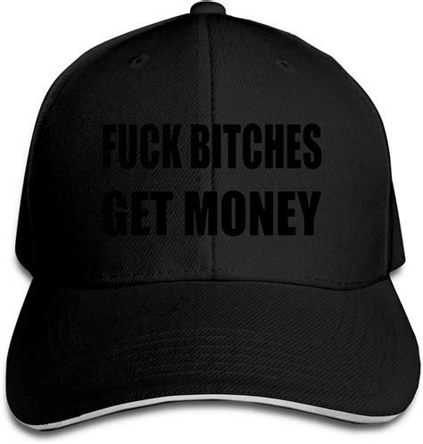 Fuck Bitches Get Money Unisex Simplicity Truck Driver S Hat Adjustable