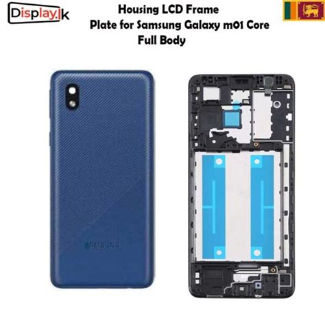 Housing Lcd Frame Plate For Samsung Galaxy M Core Display Lk