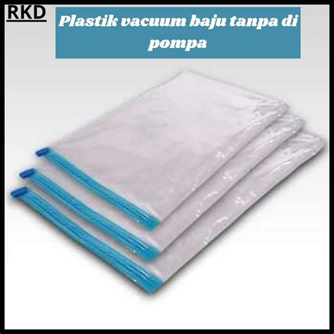 Jual Plastik Vacuum Baju Plastik Vakum Kompresi 1 PCS VB 70