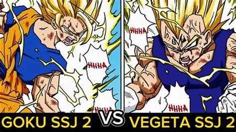 GOKU SSJ 2 VS VEGETA SSJ 2 PELEA COMPLETA Kokun Z YouTube