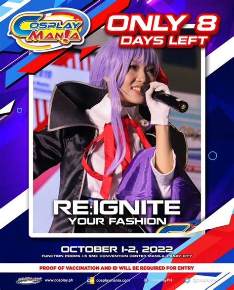 Cosplay Mania On Twitter Only 8 Days Left Until The Epic Return Of