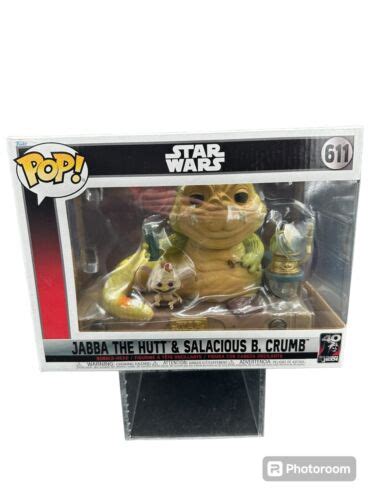 Funko Pop Star Wars 611 Jabba The Hutt Salacious B Crumb Figure EBay