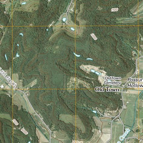 New Philadelphia Oh 2010 24000 Scale Map By United States