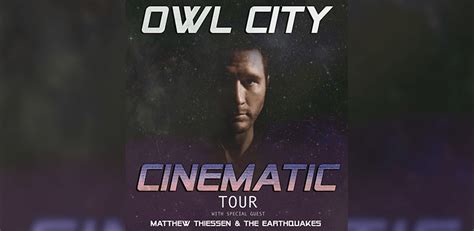 Owl City Announces Cinematic North American Tour - The Gospel Music Association