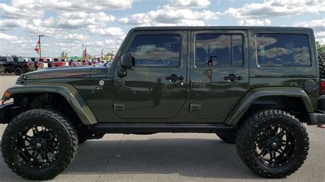 Green 4 Door Jeep Wrangler - Jeep Car Info